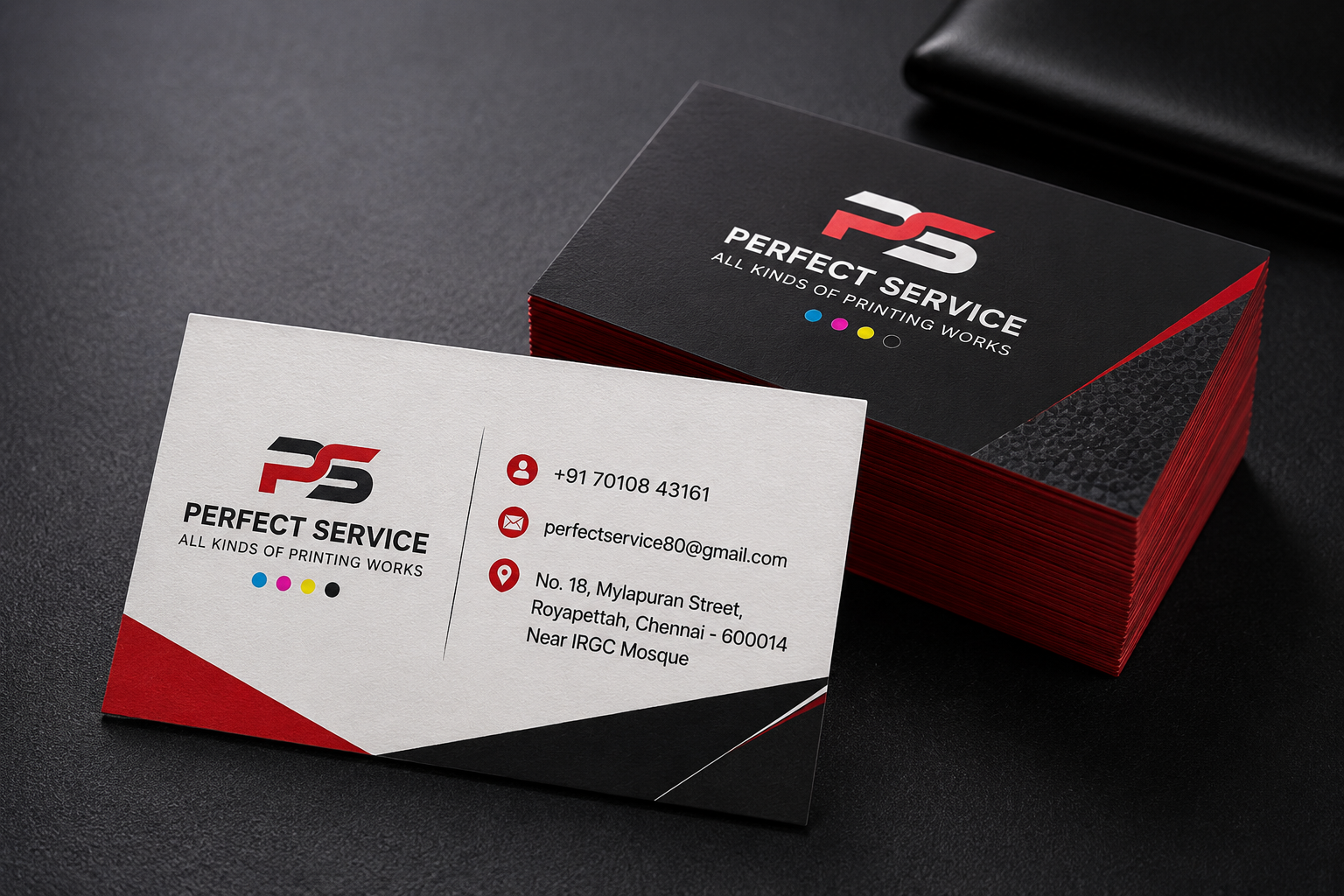 Corporate stationery printing — letterheads envelopes folders